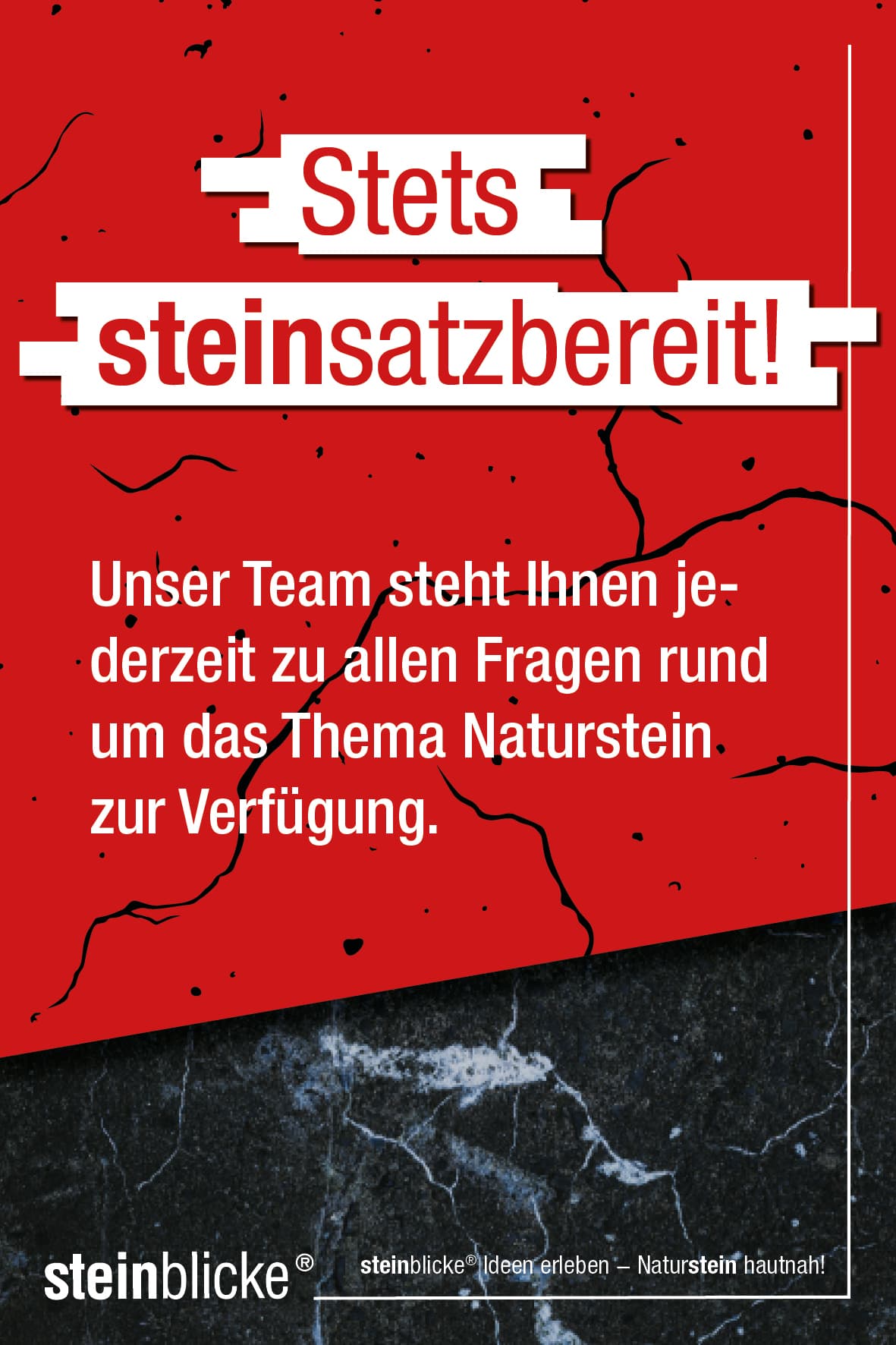 stets steinsatzbereit